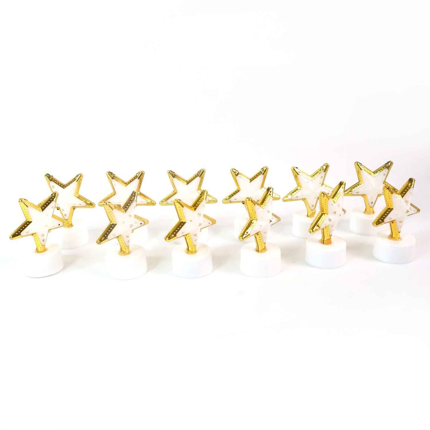 Star Shaped Flameless LED Candles – Safe & Elegant Décor Set