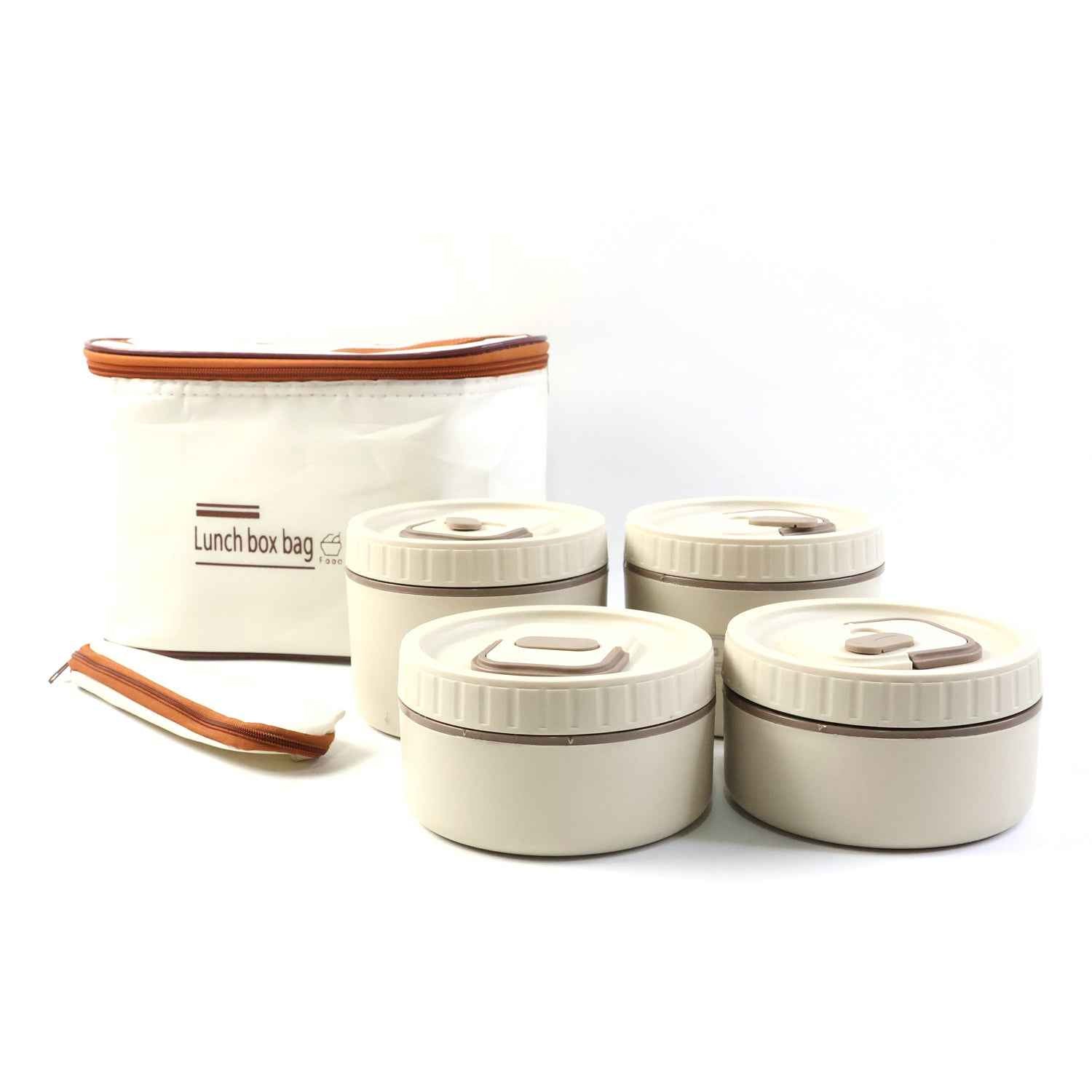 Bento Style Lunch Box Set – Leak-Resistant Containers with Carry Bag