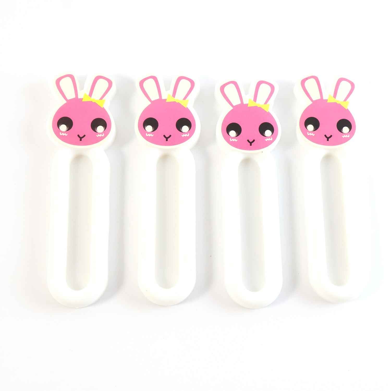 Self Stick Push Pull Helper – No Drill Cabinet Handles 4 Pc Set