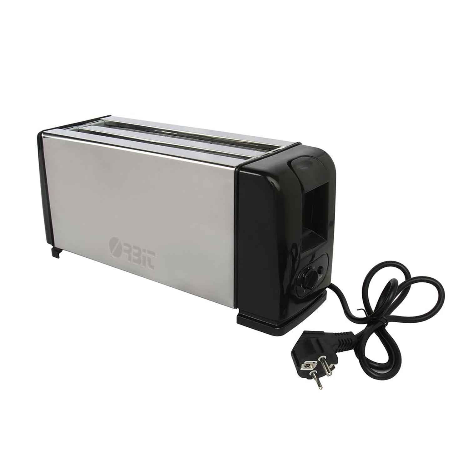 Pop-Up Toaster 1200W – 4-Slice Adjustable Browning Stainless Steel