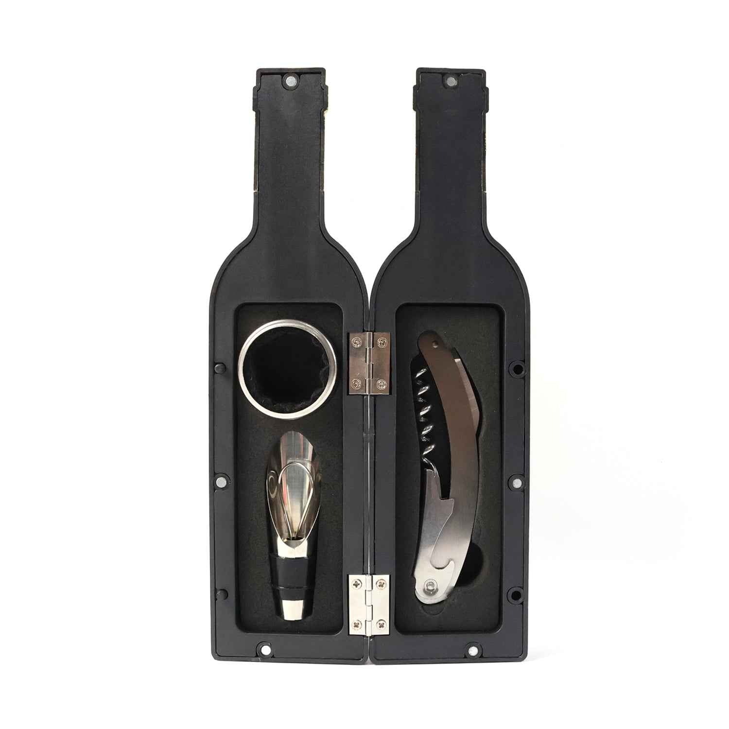 Wine Accessory Gift Set – 4-in-1 Stainless Steel Bar Tools