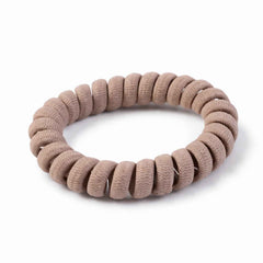 Soft Stretchable Spiral Coil Hair Band Ð No Crease & Gentle Hold