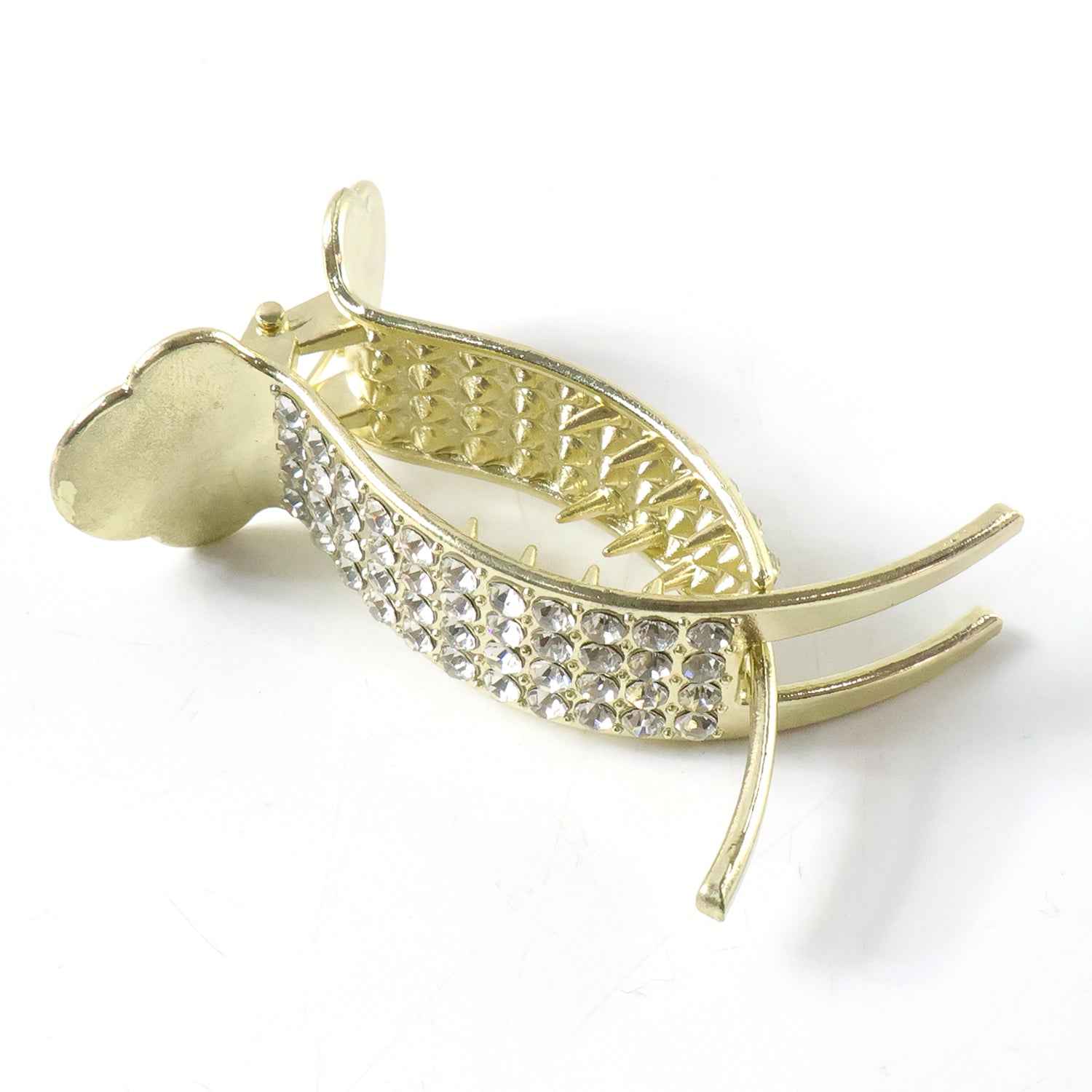 Hair Claw Clip – Strong Grip with Elegant Crystal Design