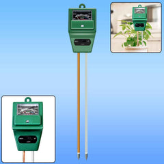 Soil pH Meter – 3-in-1 Moisture & Light Tester | Grow Garden Tools