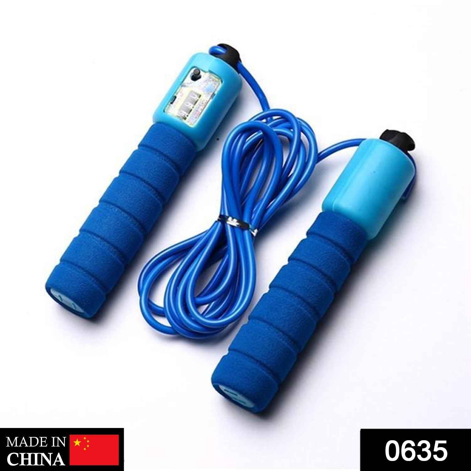 Electronic Counting Skipping Rope – Digital Fitness Tracker | FitFuzion