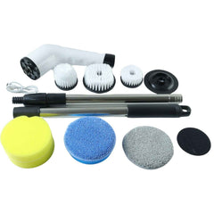 Electric Spin Scrubber – Cordless 9-in-1 Cleaner with Telescopic Handle