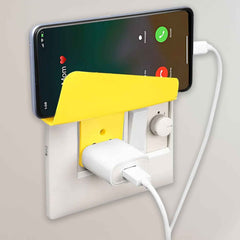 Mobile Phone Charging Stand – Secure Plastic Holder (2 Pc)