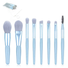 Mini Makeup Brush Set – 8-Pc Portable Synthetic Kit | BeautyBare