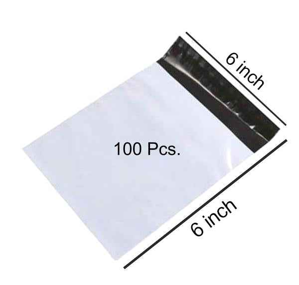 Tamper Proof Courier Bags 06x06 inch – Secure Shipping | FERVENT