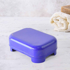 Blue Plastic Soap Case – Leakproof Travel-Friendly Soap Holder