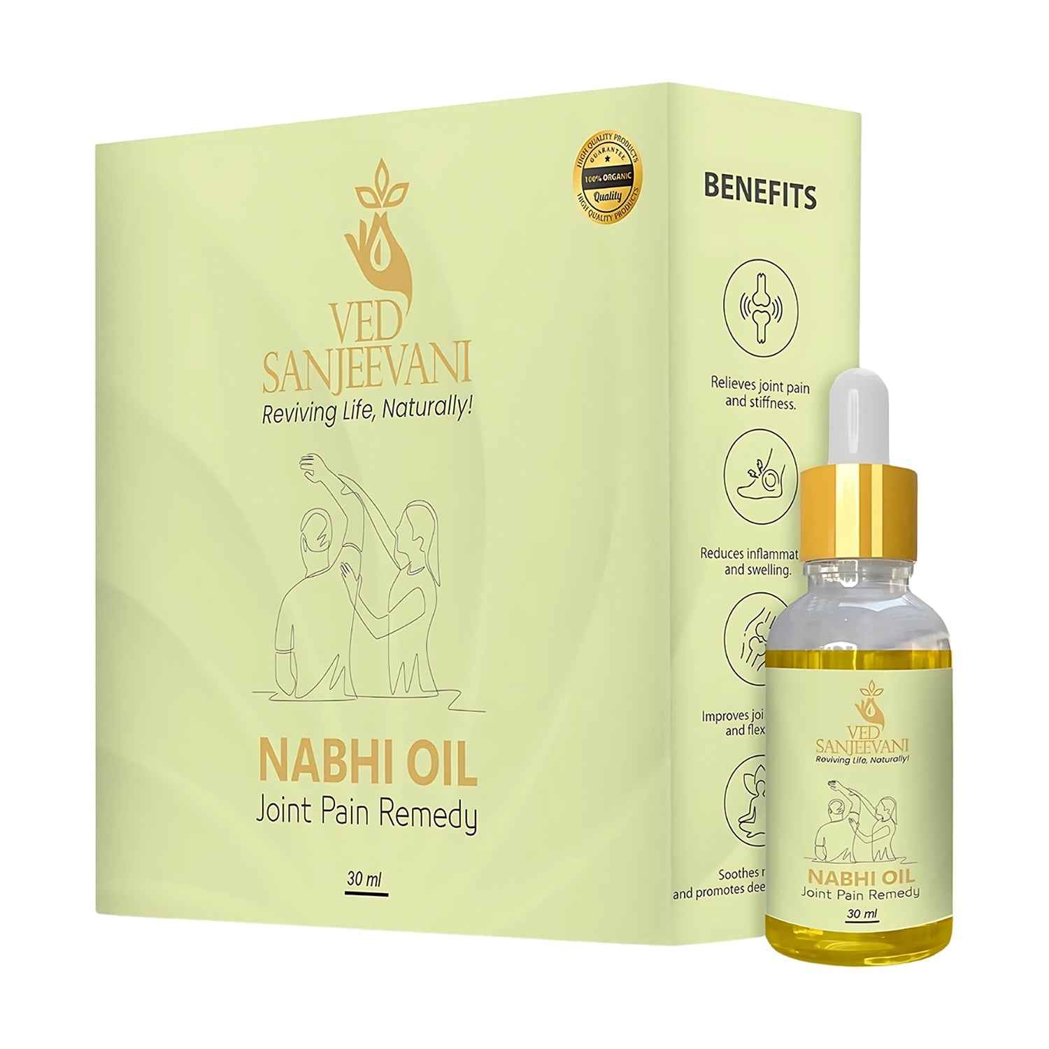 Nabhi Oil – Ayurvedic Joint Pain Relief & Flexibility Booster