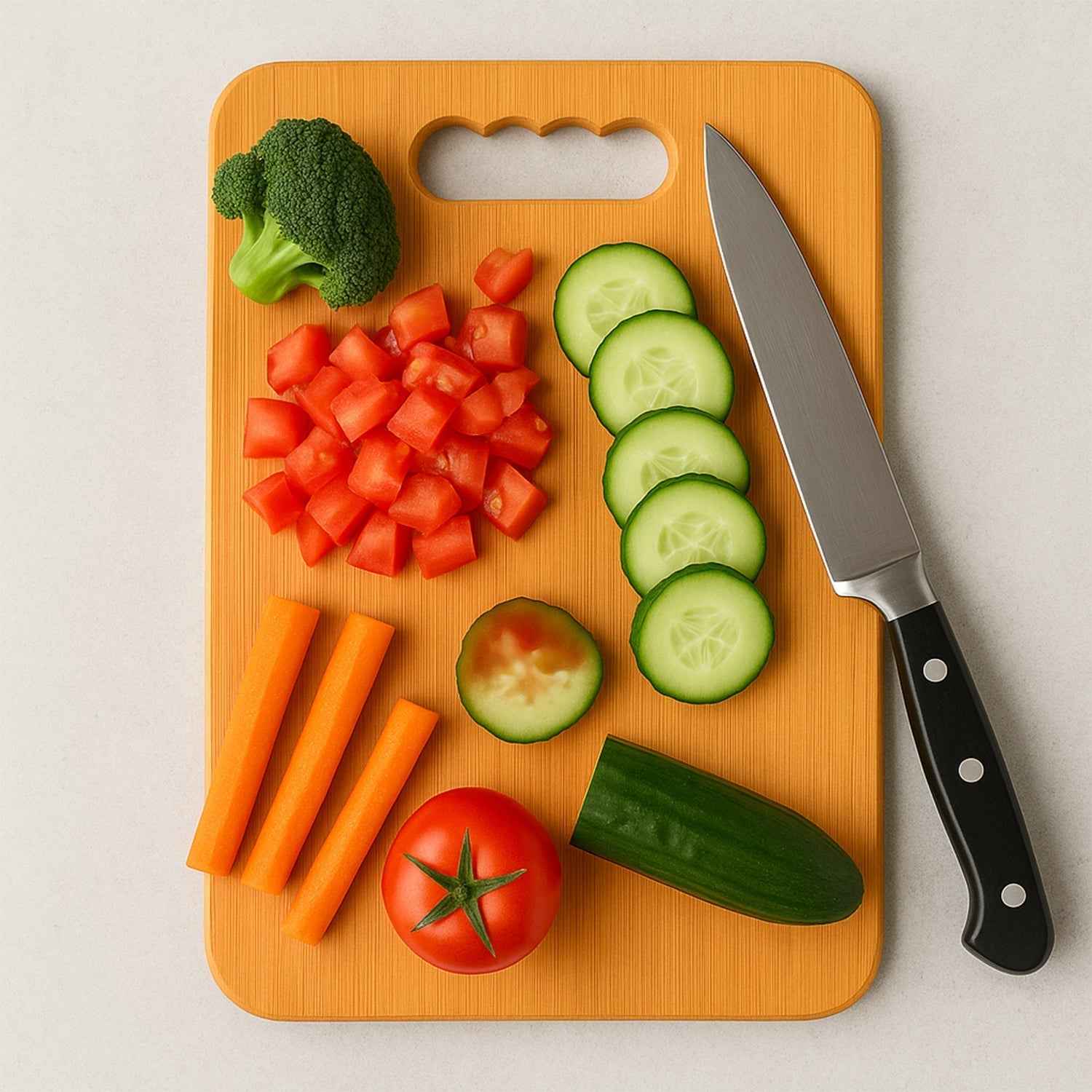 Wooden Chopping Board – Durable Vegetable Cutter | Cisora
