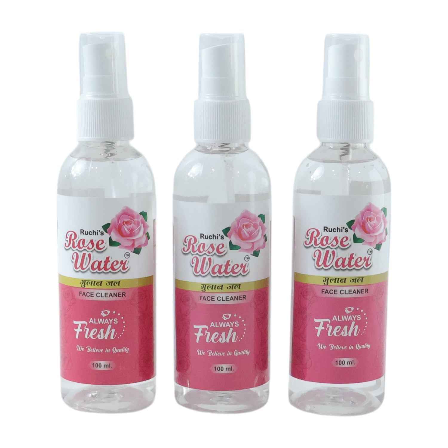 Rose Water Face Spray Set – Hydrating & Refreshing Skincare
