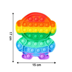 Silicone Pop It Fidget Toy – Stress Relief & Sensory Game