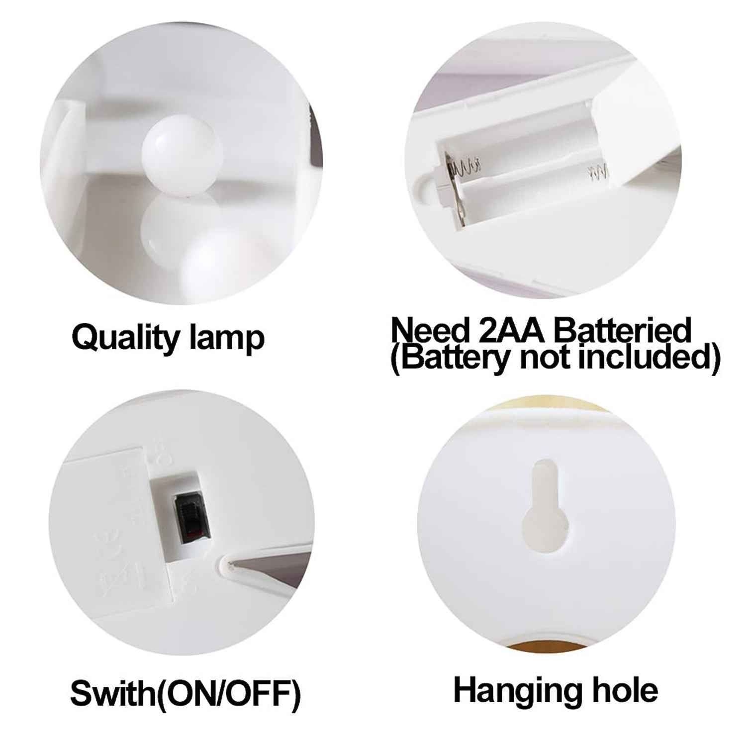 LED Marquee Alphabet Letter Light T – Warm Glow Battery Operated