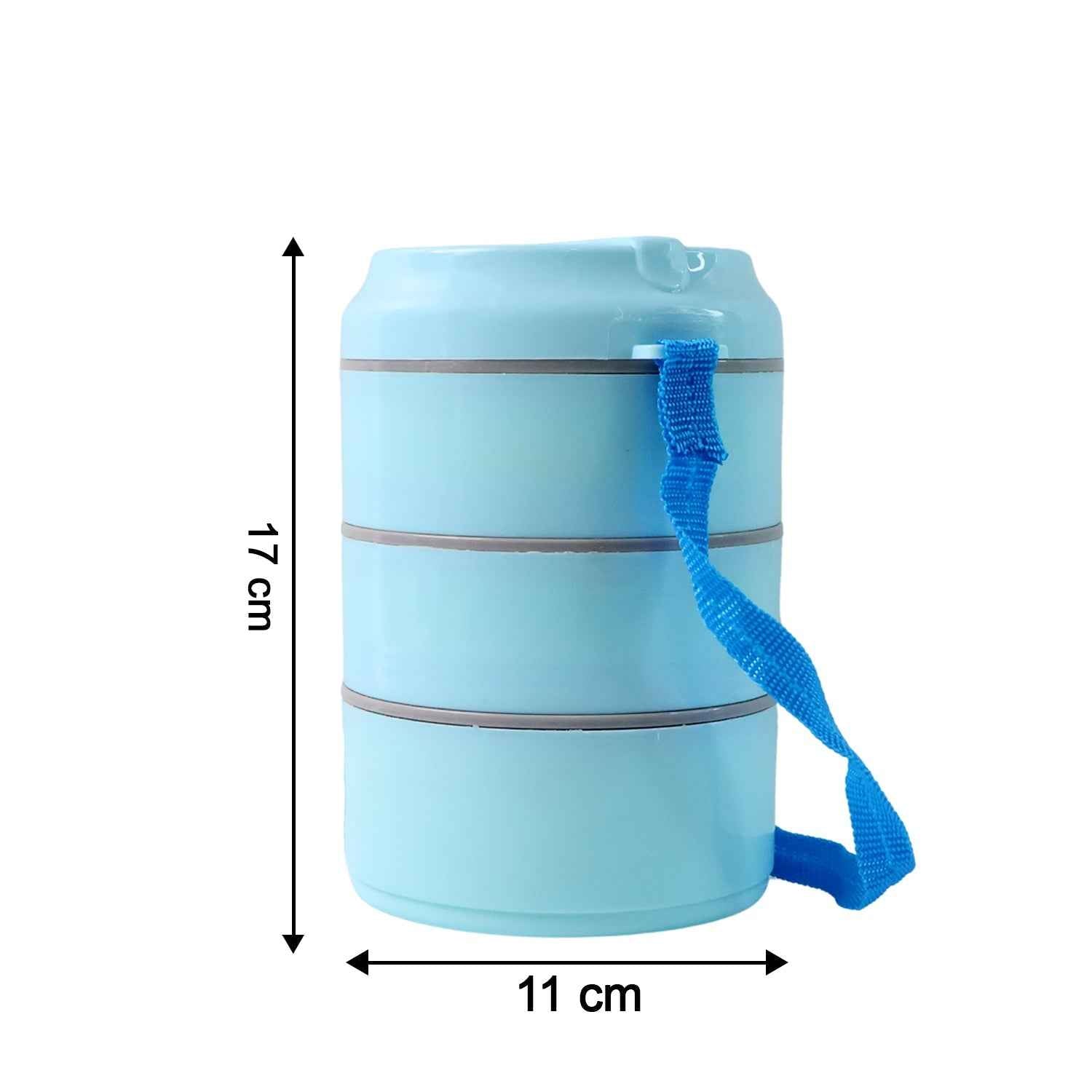 Insulated Lunch Box Set – 3 Layers with Leak-Proof Design & Handle