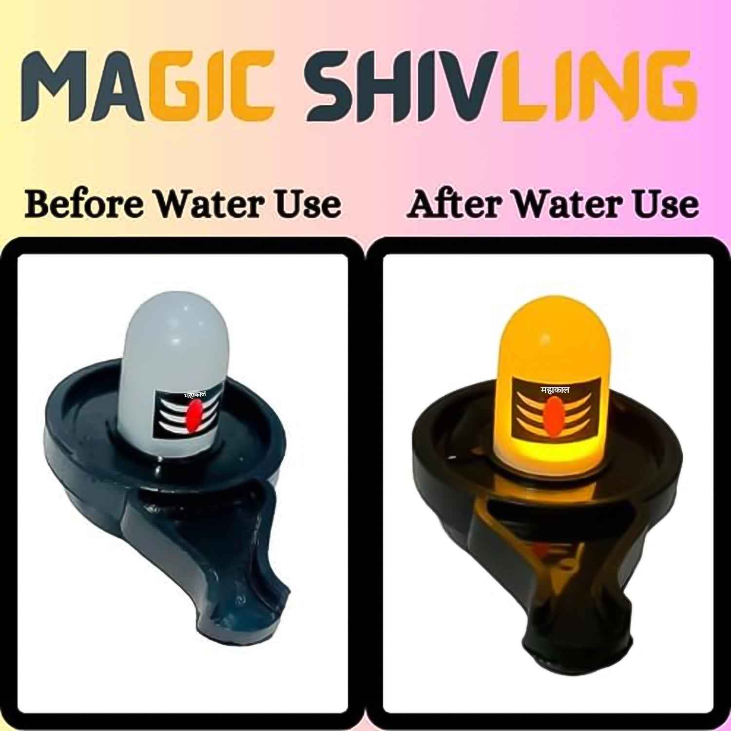 Water Sensor LED Shivling – Divine Pooja Idol | Indo Glow