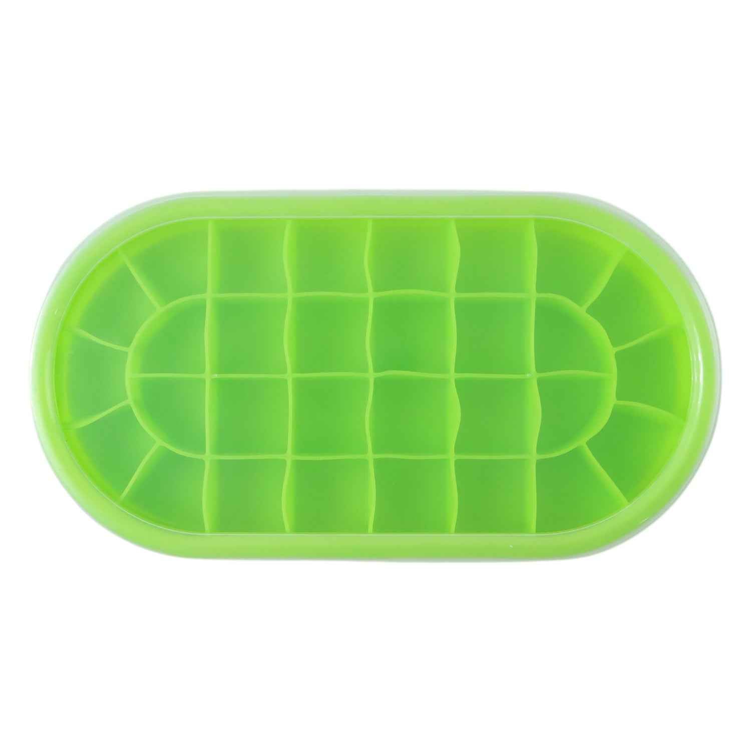 Oval Silicone Ice Cube Tray – Easy Release & Odor-Free Storage