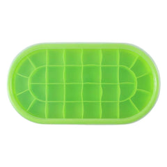 Oval Silicone Ice Cube Tray – Easy Release & Odor-Free Storage