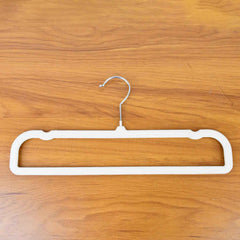 Velvet Non-Slip Cloth Hanger – Slim, Durable Metal Hook