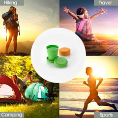 Folding Travel Cup – Collapsible Silicone Tumbler for Kids |