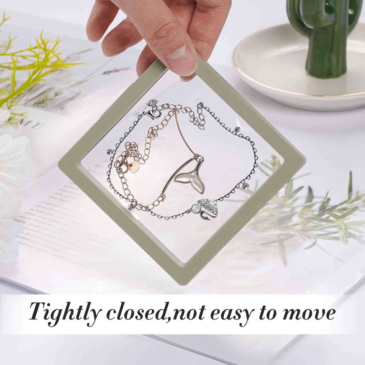 Floating Jewelry Display Box – Clear Acrylic Storage | ChefMates