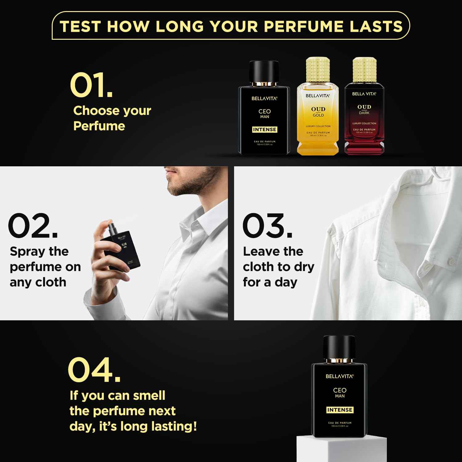Men's Perfume – Long-Lasting, Premium Masculine Fragrance