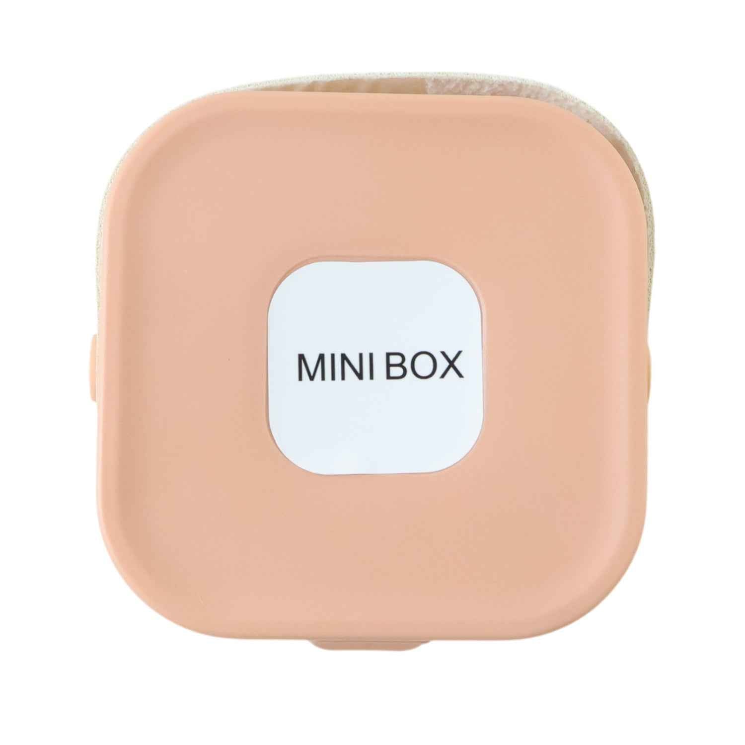 Mini Jewelry Storage Box – Compact Travel Organizer with Mirror