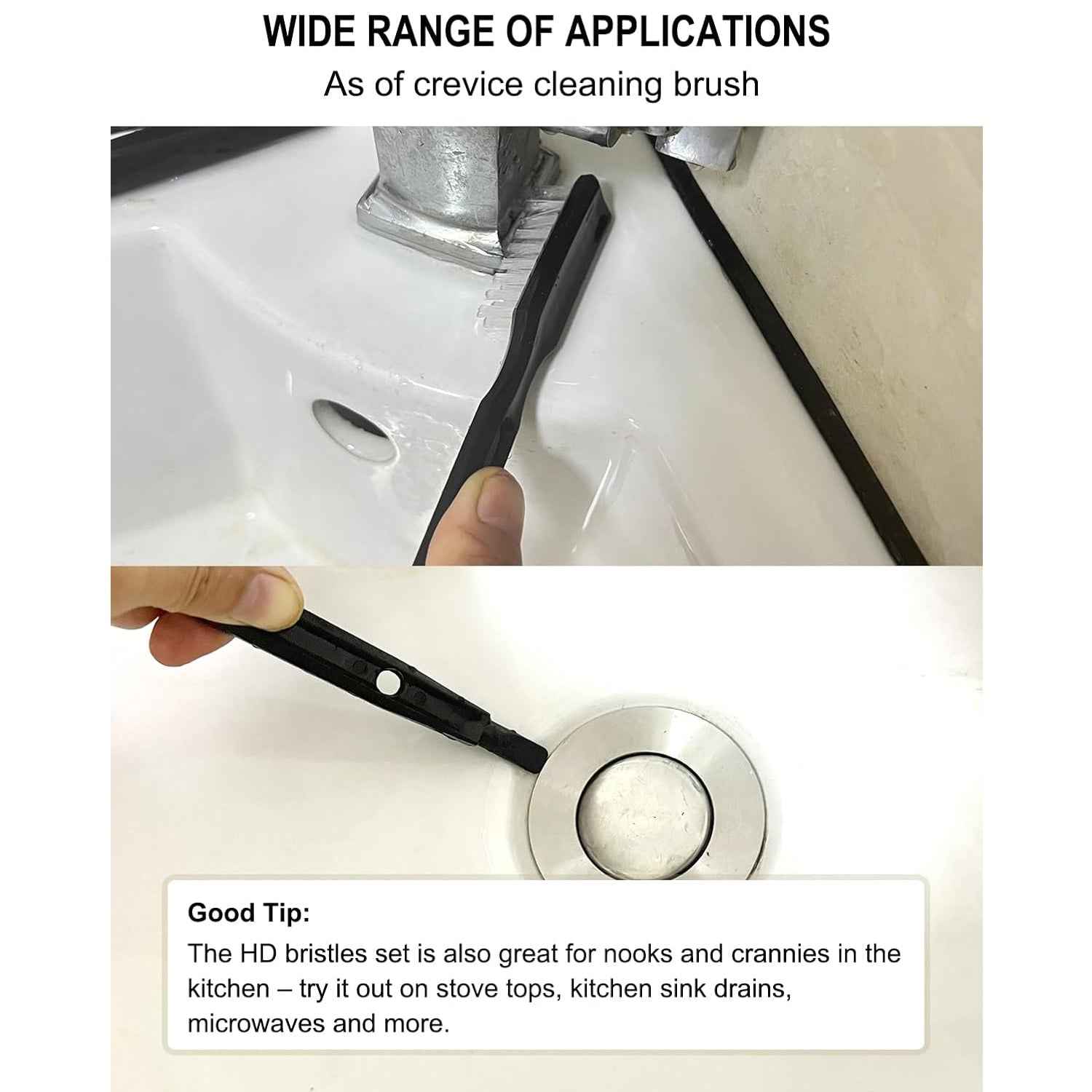 Multifunctional Cleaning Brush – Versatile Kitchen Tool | Velvet Wipe