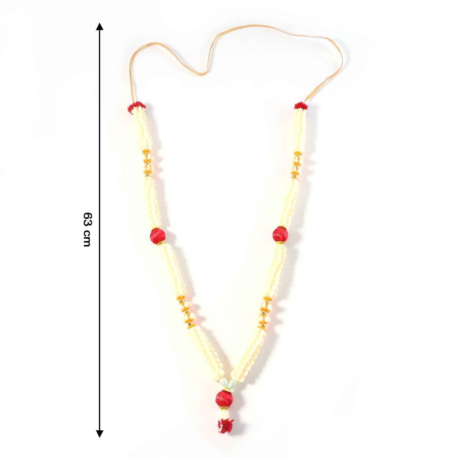 Pooja Gajra Garland – Traditional Floral Decorative Accessory