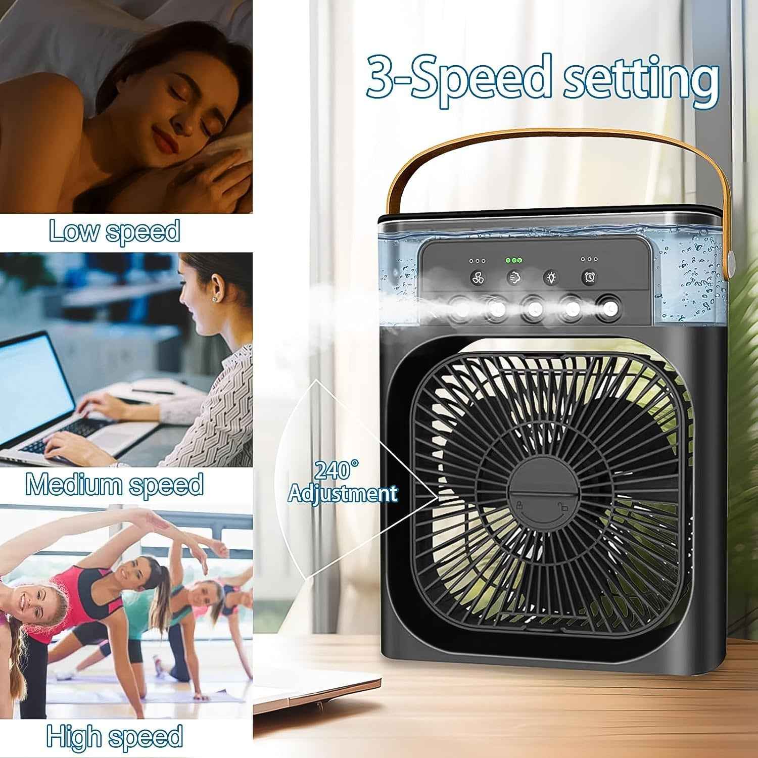 Portable Air Conditioner Fan – Personal Desk Cooler | Airvanta