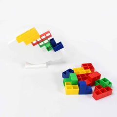 Tower Balance Game – 16 Pcs Skill Builder | Boardoria