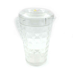 Mocktail PET Plastic Jug – Diamond Cut Design, BPA-Free | ChillPour