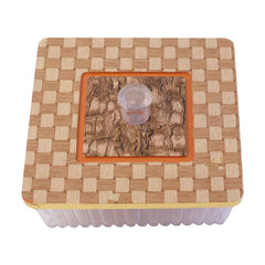 Plastic Dry Fruit Box – 4 Compartment Airtight Storage | Lunchie Bunchie