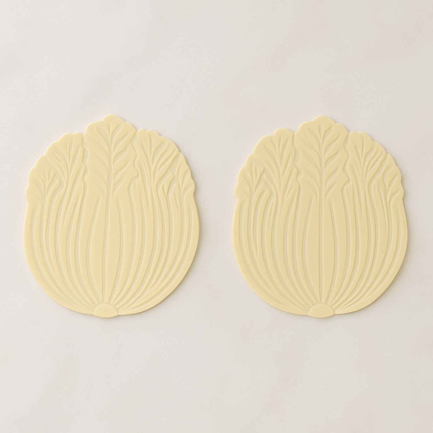 Silicone Leaf Coaster Set – Heat-Resistant & Anti-Slip Protection