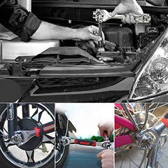 Multi-Tool Wrench – 48-in-1 Swivel Head Spanner | Velvet Wipe