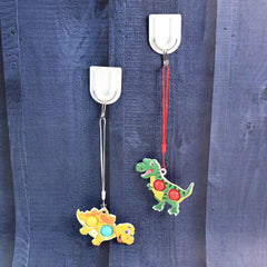 Adhesive Wall Hooks – Stainless Steel & Multipurpose | GlimmerHome