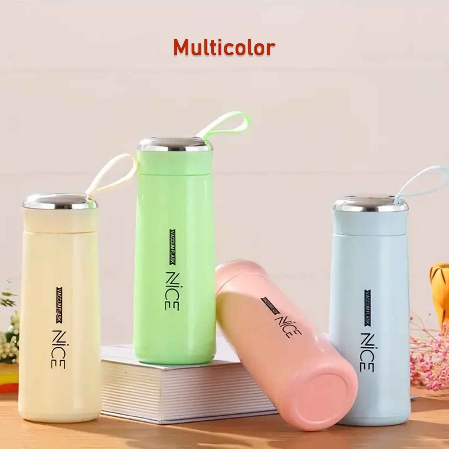 Glass Water Bottle – Leak-Proof 300ml | FitFuzion
