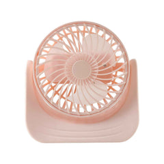 Silent Mini Desk Fan – Rechargeable, Adjustable Tilt & USB