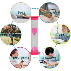 Sand Timer – 3-Minute Plastic Hourglass Set | Inventive Play
