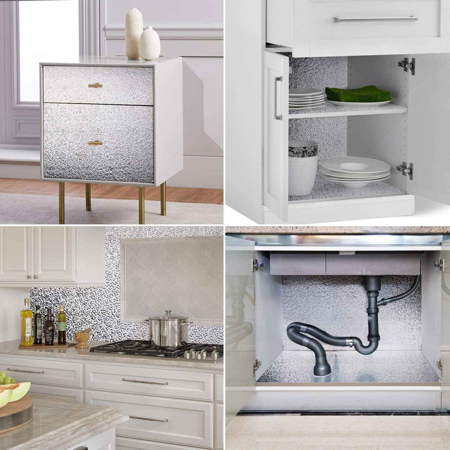 Aluminium Kitchen Wall Sheet – Durable & Heat Resistant 3 Pcs
