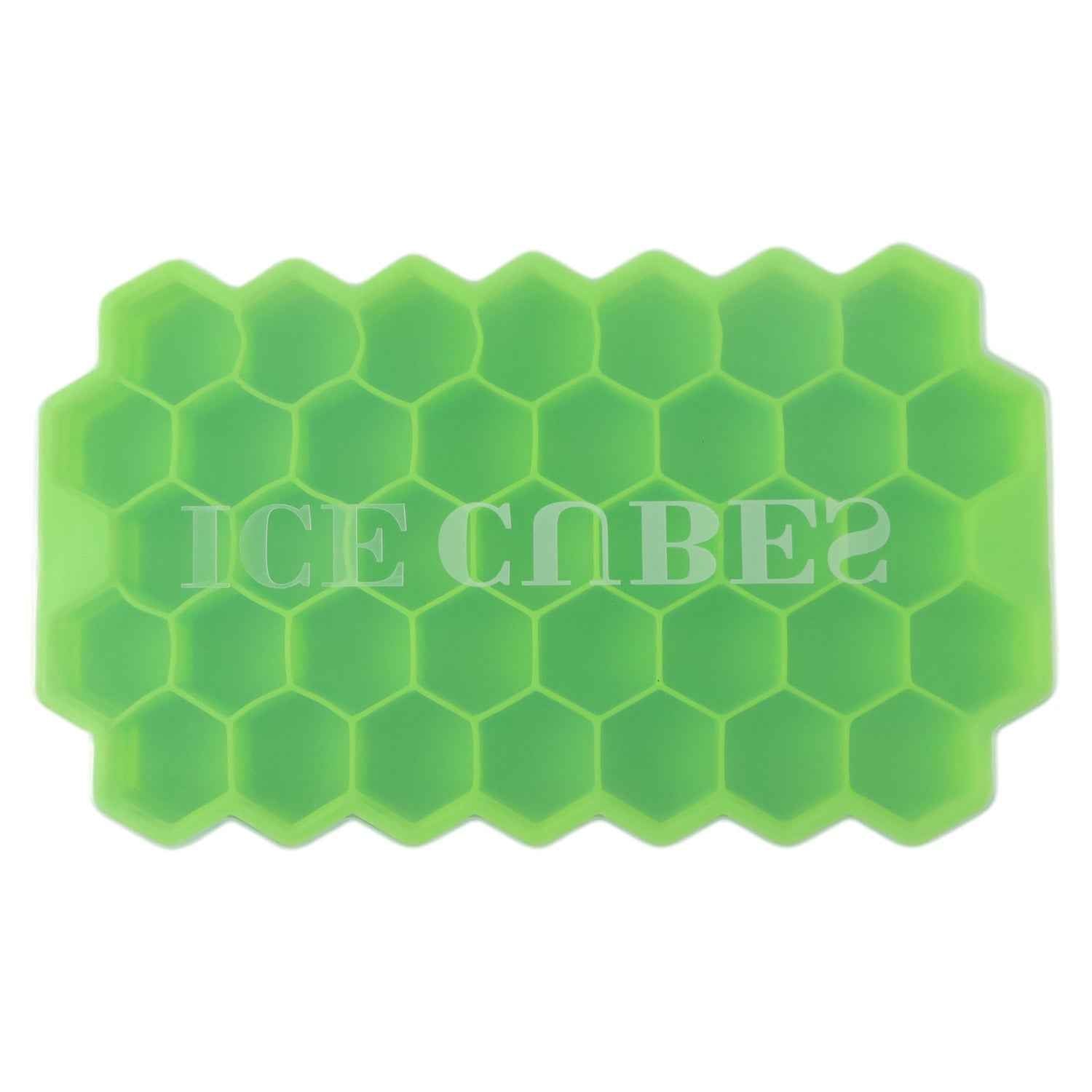 Honeycomb Silicone Ice Cube Tray with Lid – Hexagon Shape Design