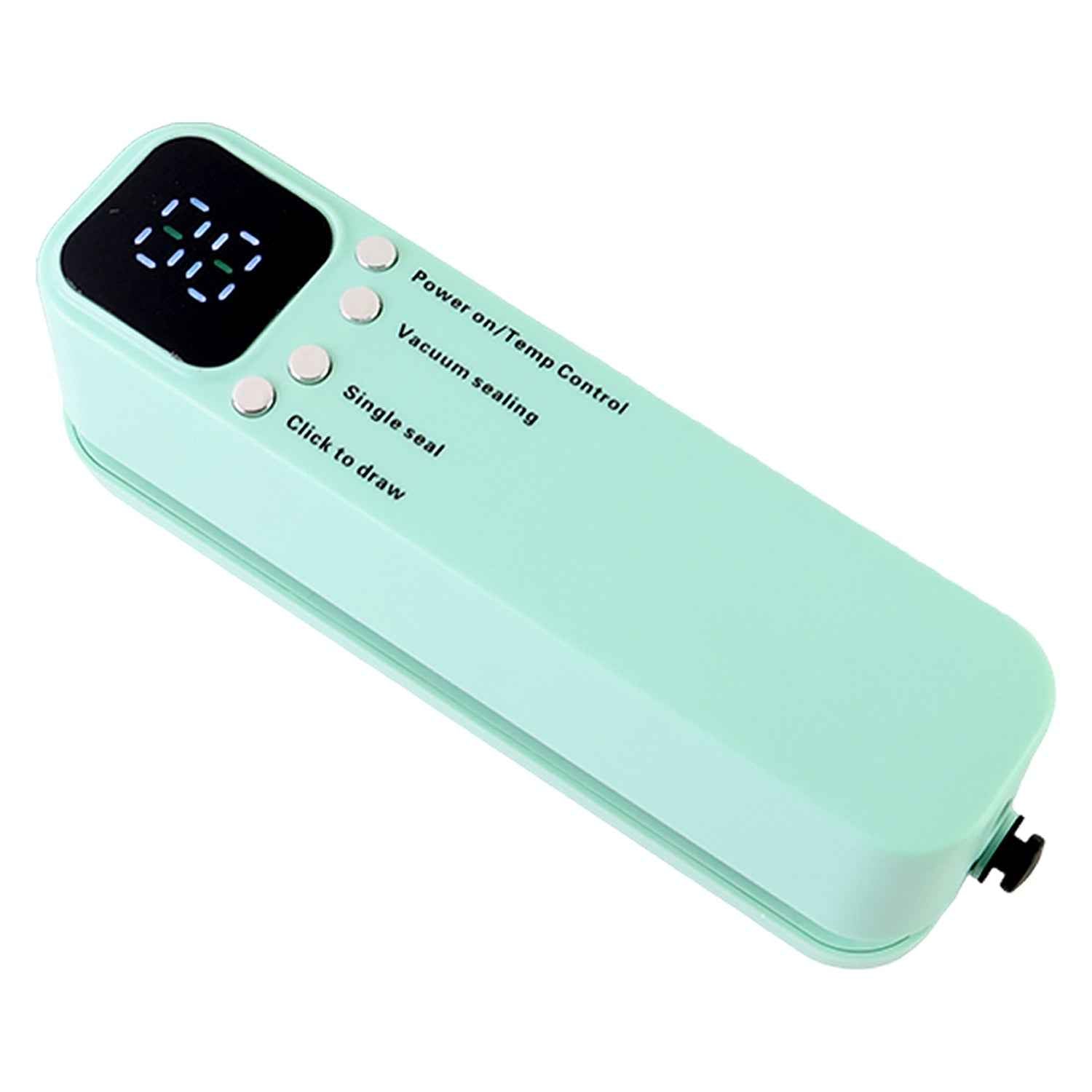 Vacuum Sealer Machine – Rechargeable & Digital Kitchen Food Preserver