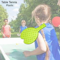 Kids Table Tennis Set – Plastic Racquet & Ball | Boardoria