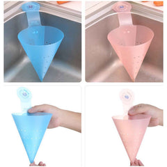 Hanging Sink Corner Strainer – Space-Saving Kitchen Organizer