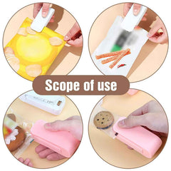 Mini Heat Sealer Machine – Portable Battery Operated Bag Sealer