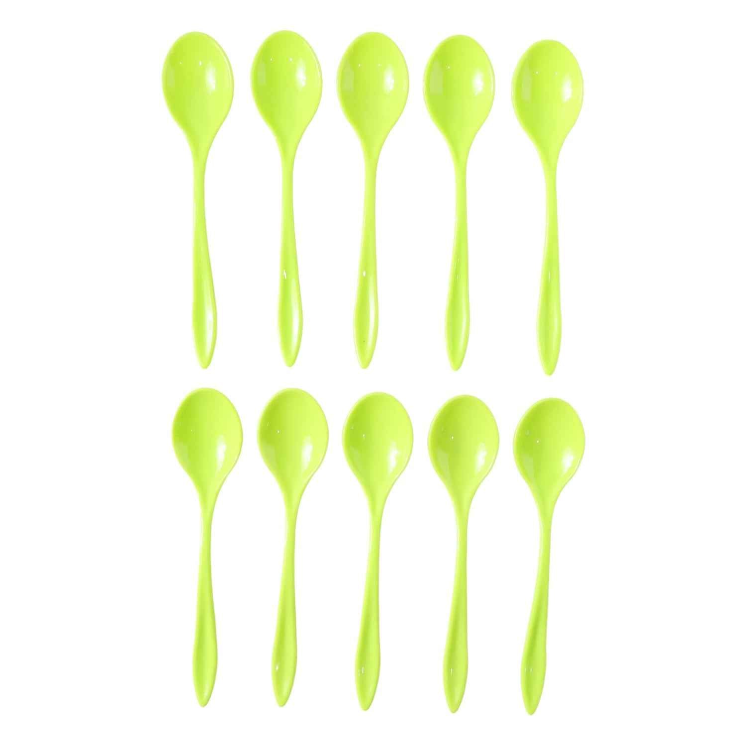 Plastic Spoons Set – Reusable Serving Cutlery | Tummy Tide