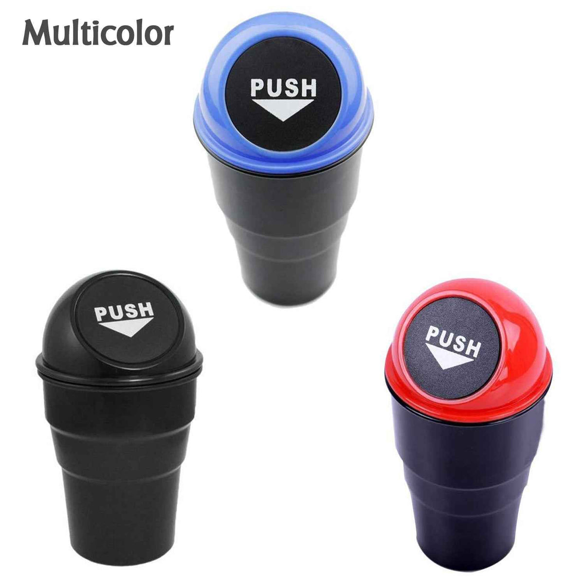 Car Dustbin – Compact & Portable Waste Bin for Vehicles | Velvet Wheels