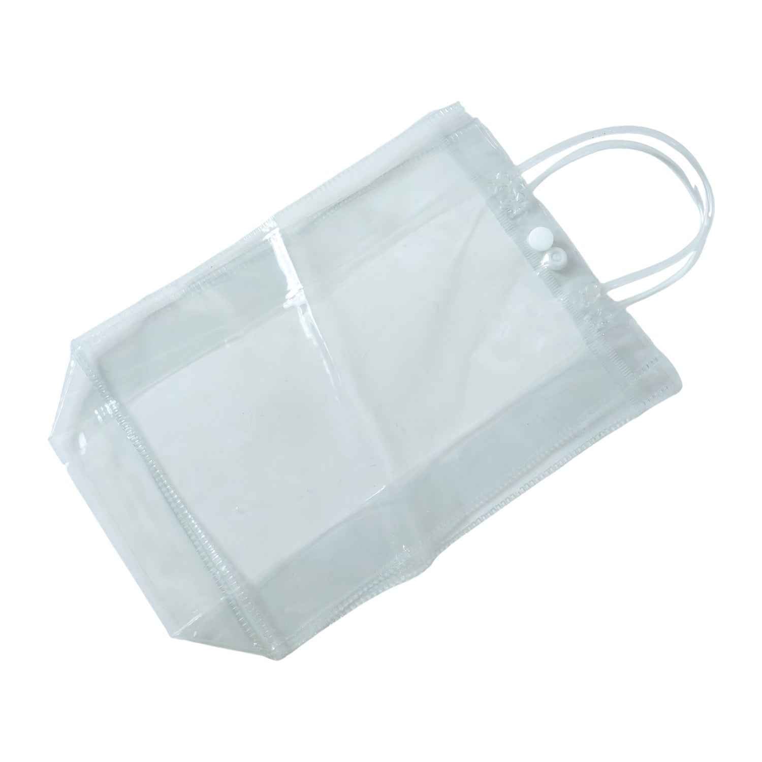 Transparent PVC Carry Bag – Lightweight & Durable Organizer