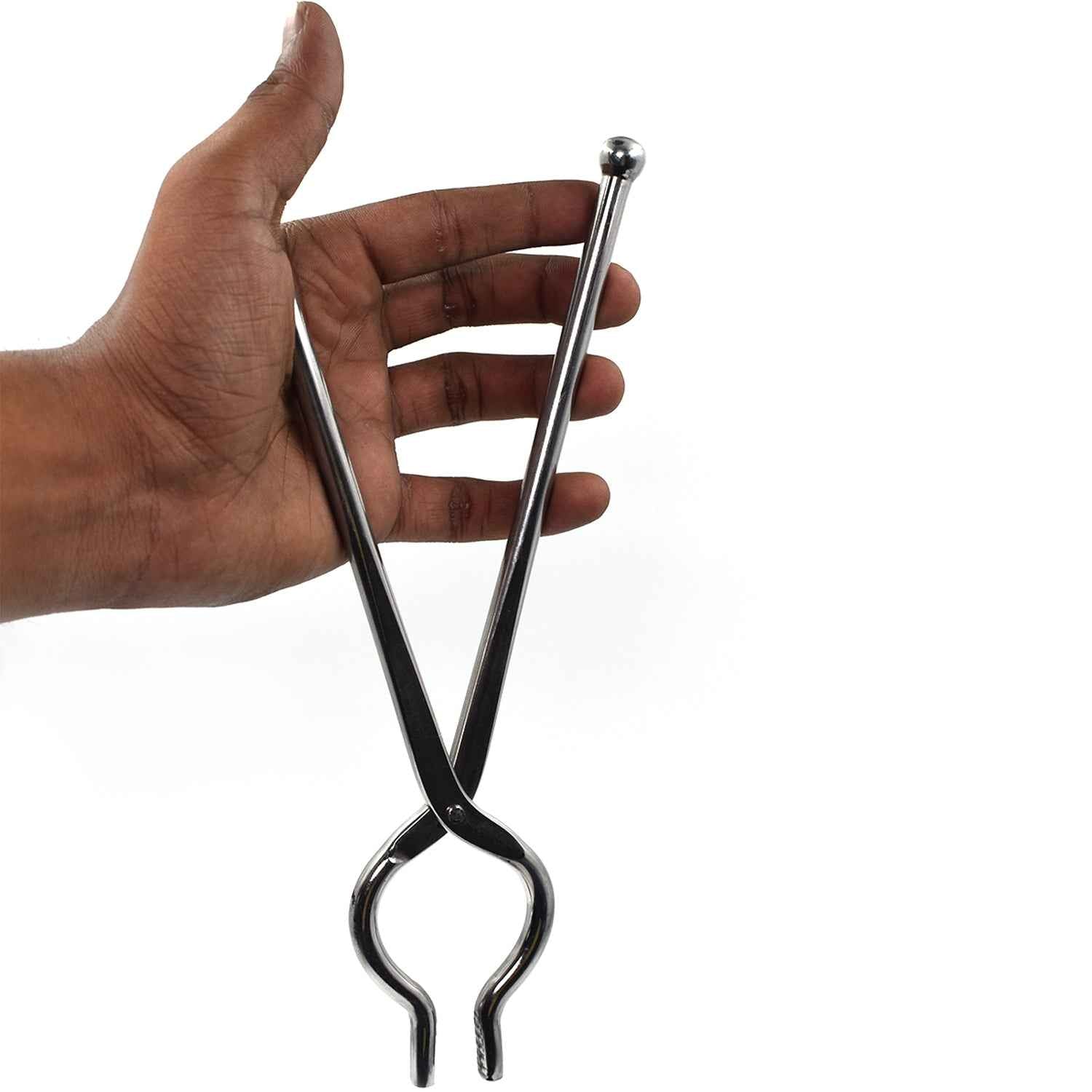 Stainless Steel Tongs – Unbreakable 8mm Goti Sansi | Ganesh